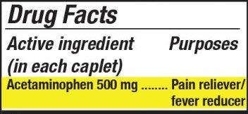 Rapidol® 500 Acetaminophen 24 Caplets