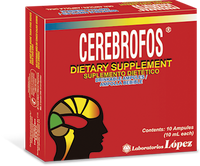 Cerebrofos Bebible 10 viales  10 ml