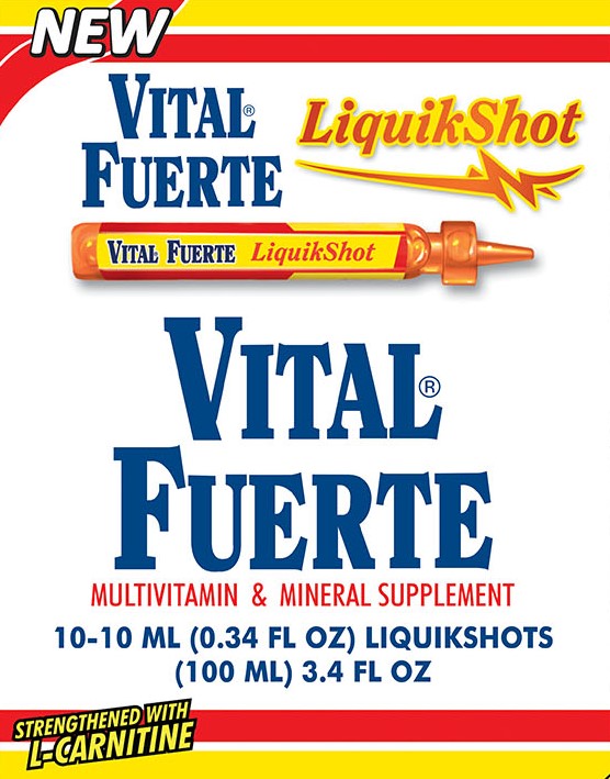 Vital Fuerte Liquikshot - 10 Unidades