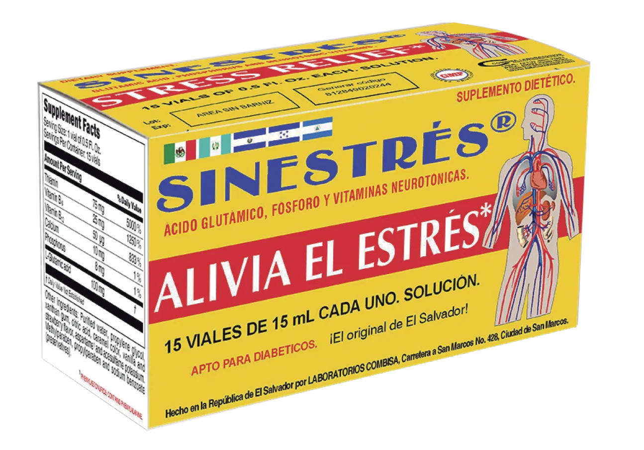 Sinestrés 15 Viales 15 Ml