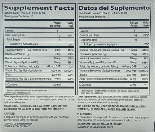Neurobion B12 Forte 10 Viales Bebibles