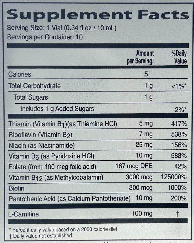 Neurobion B12 Forte 10 Viales Bebibles