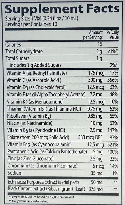 Neurobion Immune Support 10 Viales Bebibles