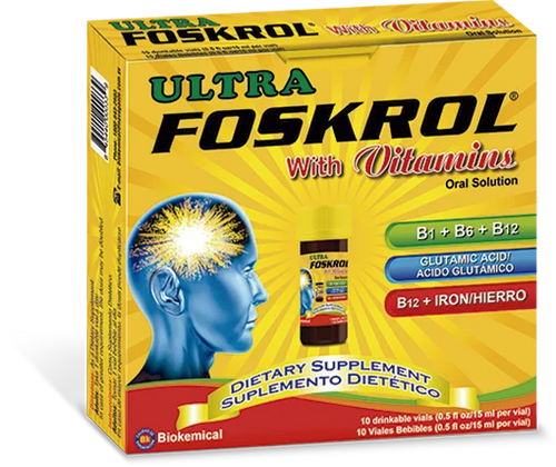 Ultra Foskrol 10 Viales 15ml