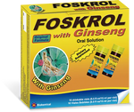 Foskrol Con Ginseng 10 Viales 15ml