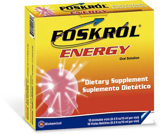 foskrol energy 10 viales 15ml