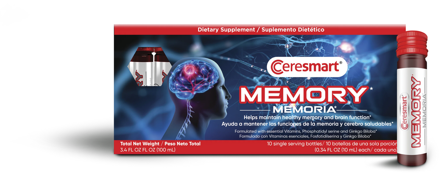 Ceresmart® Memoria 10 Viales (10 Ml)
