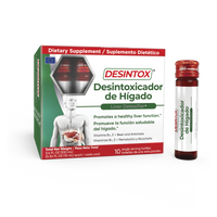 Desintox® Desintoxicante Del Hígado 10 Viales (10 Ml)