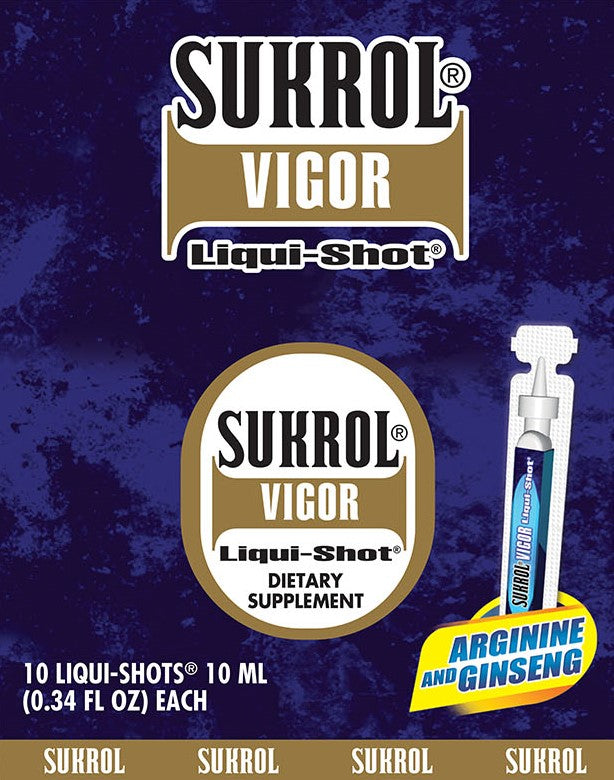 Fm Sukrol Vigor Liquidshot X10Viales