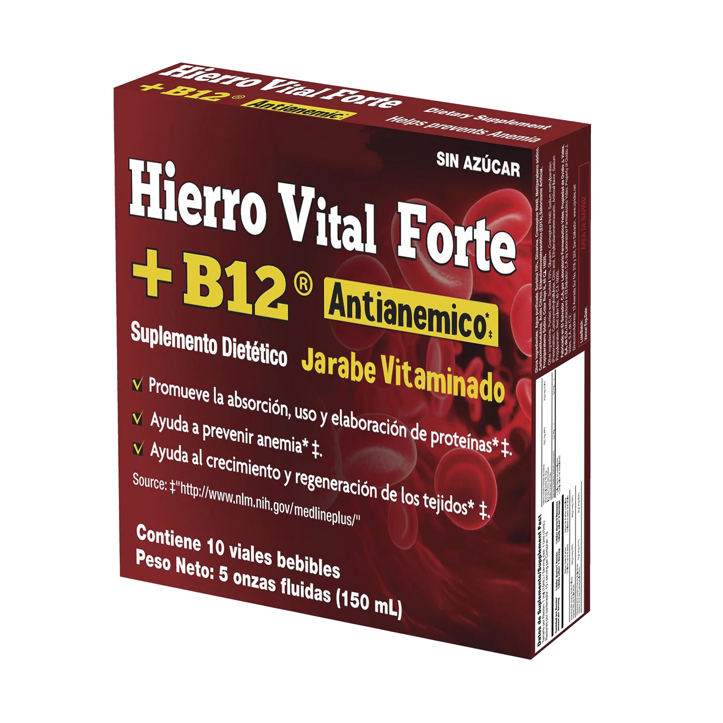 Hierro vital forte b12 10 viales