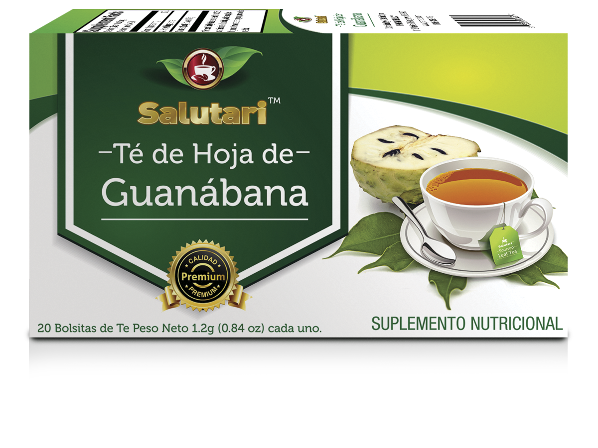 Salutari® Té De Guanábana En Polvo 20 Paquetes