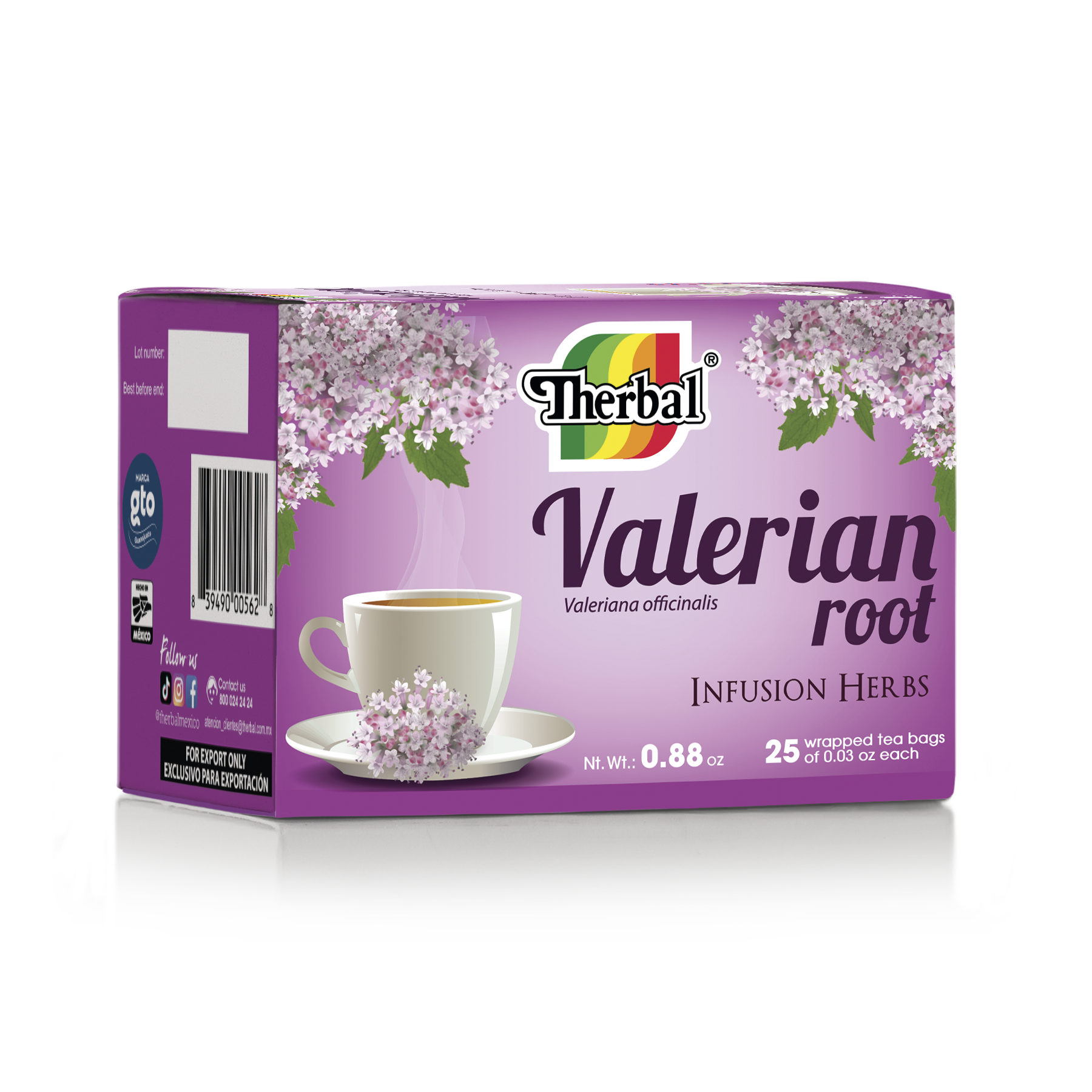 Therbal 25Ct Té De Valeriana