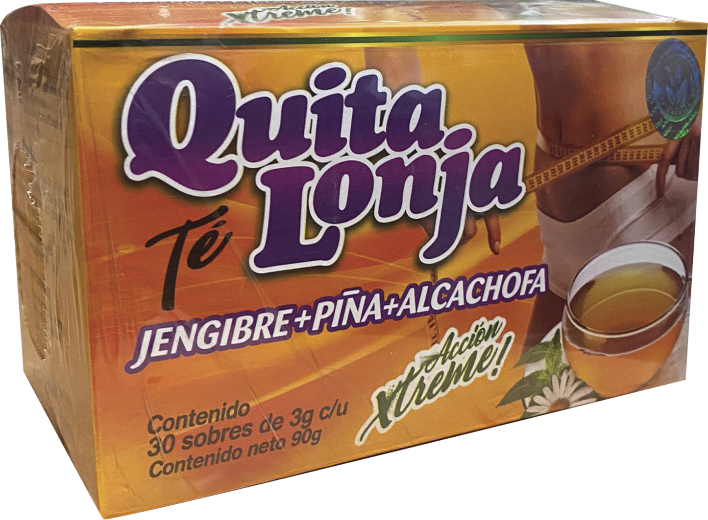 Tea Quita Lonja (Jengibre + Piña+Alcachofa) 30 Sobres