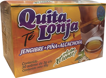 Tea Quita Lonja (Jengibre + Piña+Alcachofa) 30 Sobres