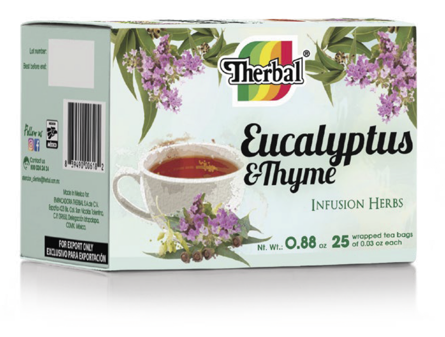 Therbal Te Eucalipto Y Tomillo 25Ct