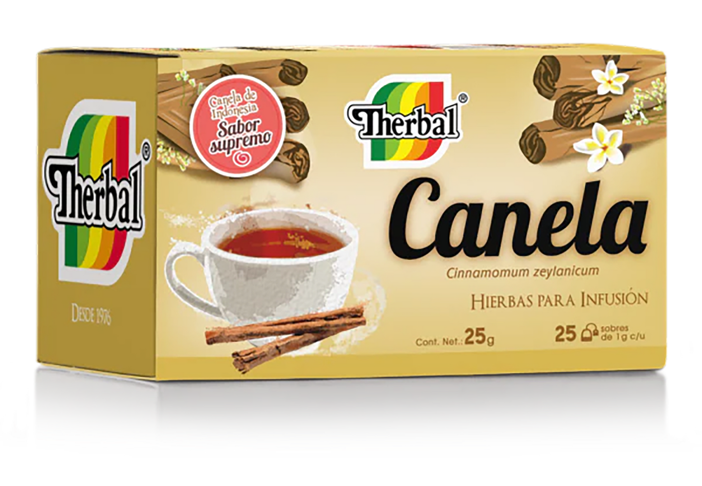 Therbal Te De Canela (Cinnamon) 25Ct