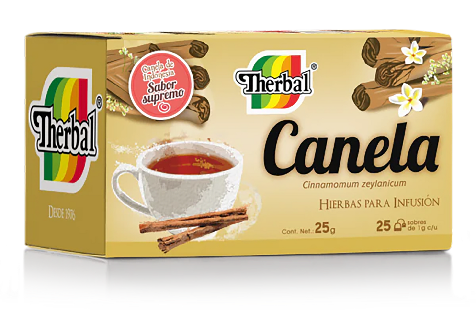 Therbal Te De Canela (Cinnamon) 25Ct