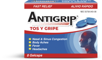 Antigrip® Gel 8 Cápsulas
