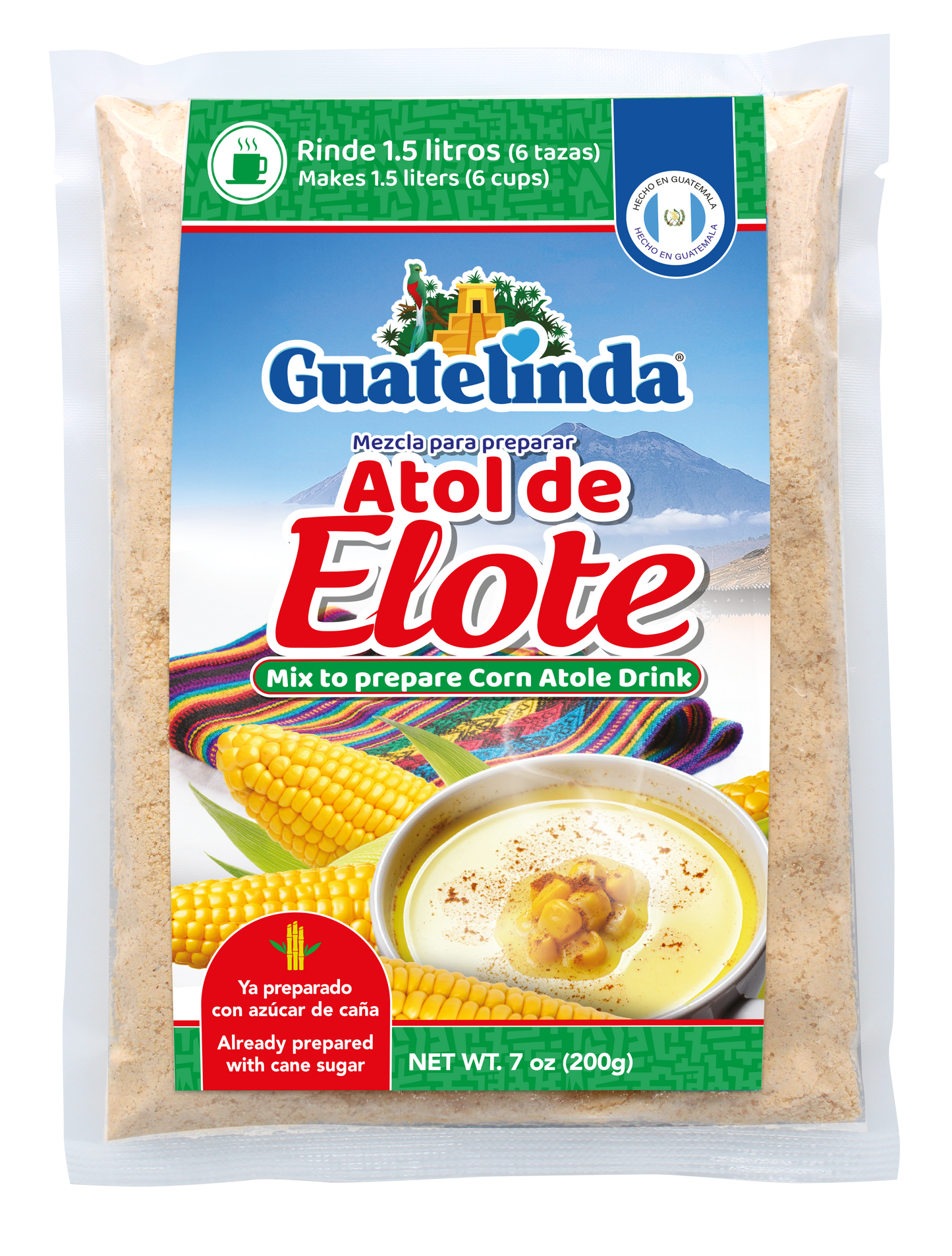 Guatelinda Atol de Elote Instantaneo 1LBX12