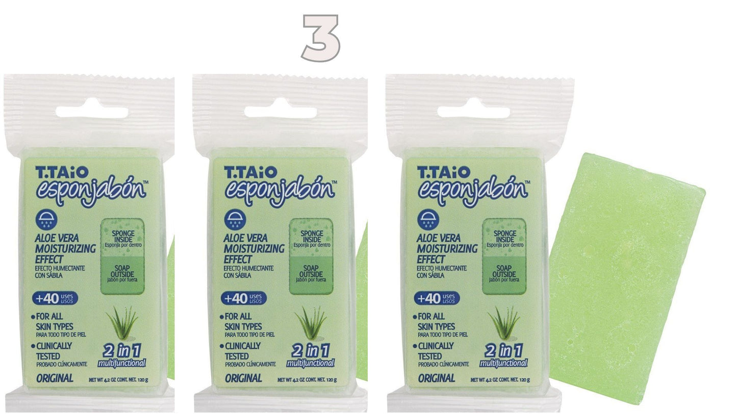 3ct de aloe esponjabon